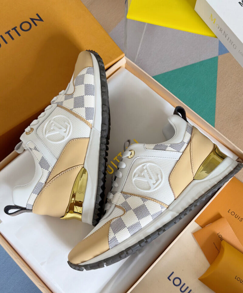 Louis Vuitton Women's Run Away Sneaker 1AAWFC Khaki