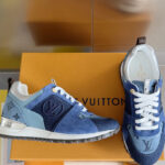 Louis Vuitton Women's Run Away Sneaker 1ABHOH Dark Blue
