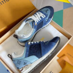 Louis Vuitton Women's Run Away Sneaker 1ABHOH Dark Blue
