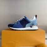 Louis Vuitton Women's Run Away Sneaker 1ABHOH Dark Blue