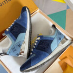 Louis Vuitton Women's Run Away Sneaker 1ABHOH Dark Blue