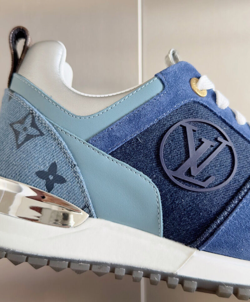 Louis Vuitton Women's Run Away Sneaker 1ABHOH Dark Blue