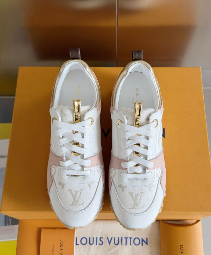 Louis Vuitton Women's Run Away Sneaker 1ABIVD Cream