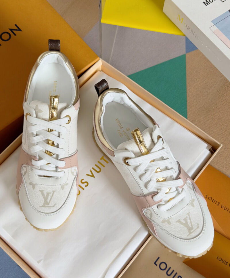 Louis Vuitton Women's Run Away Sneaker 1ABIVD Cream