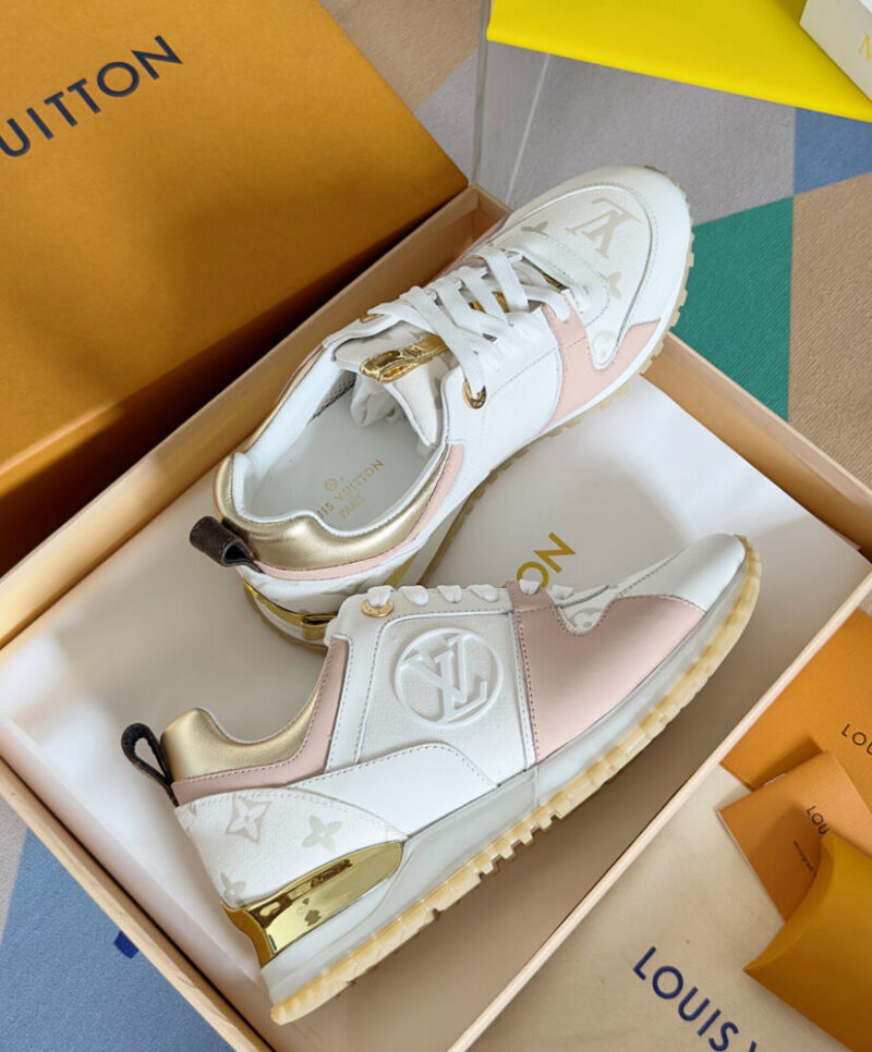 Louis Vuitton Women's Run Away Sneaker 1ABIVD Cream