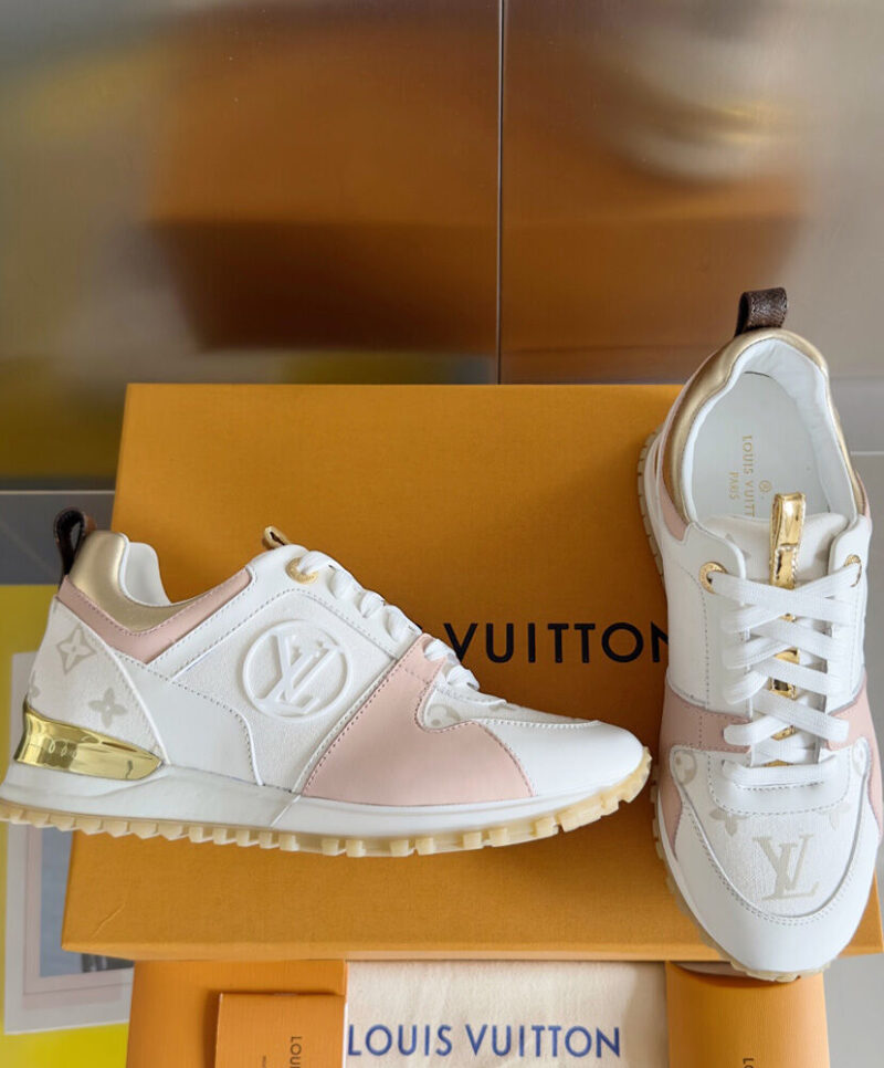 Louis Vuitton Women's Run Away Sneaker 1ABIVD Cream