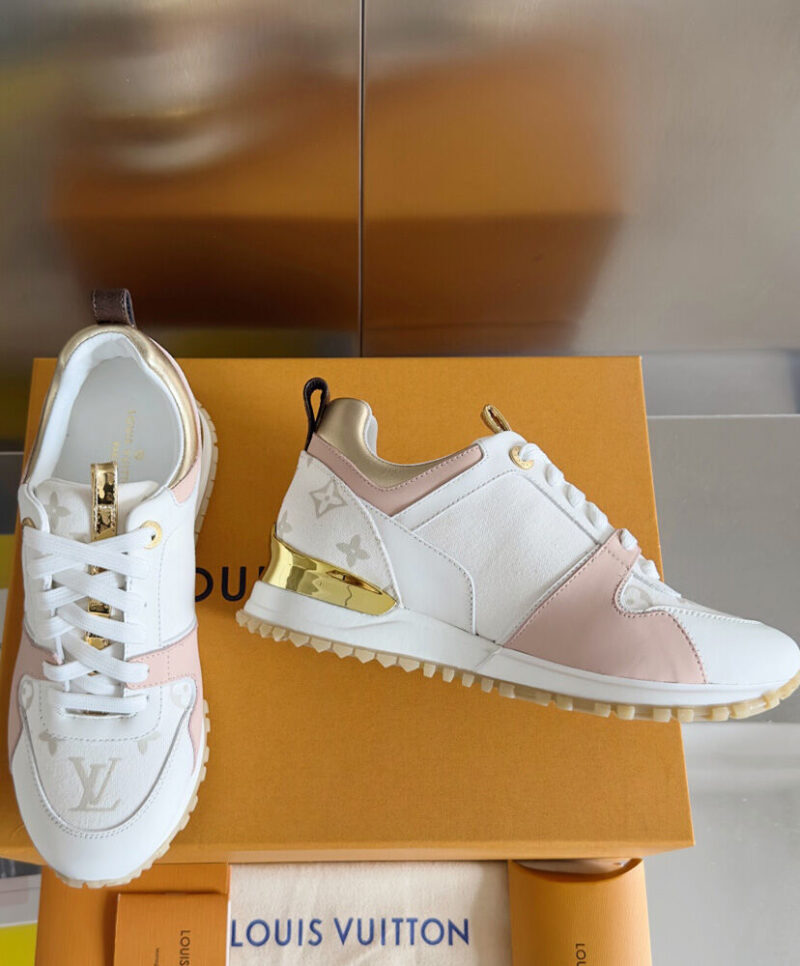 Louis Vuitton Women's Run Away Sneaker 1ABIVD Cream