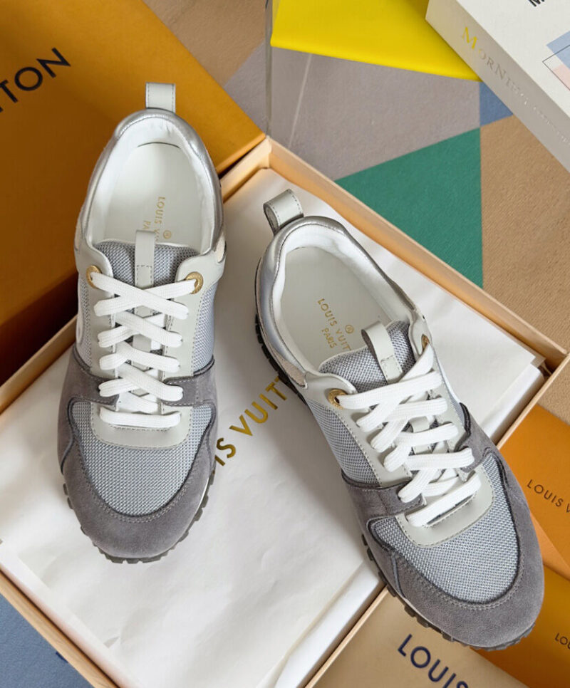 Louis Vuitton Women's Run Away Sneaker 1ABW54 Gray