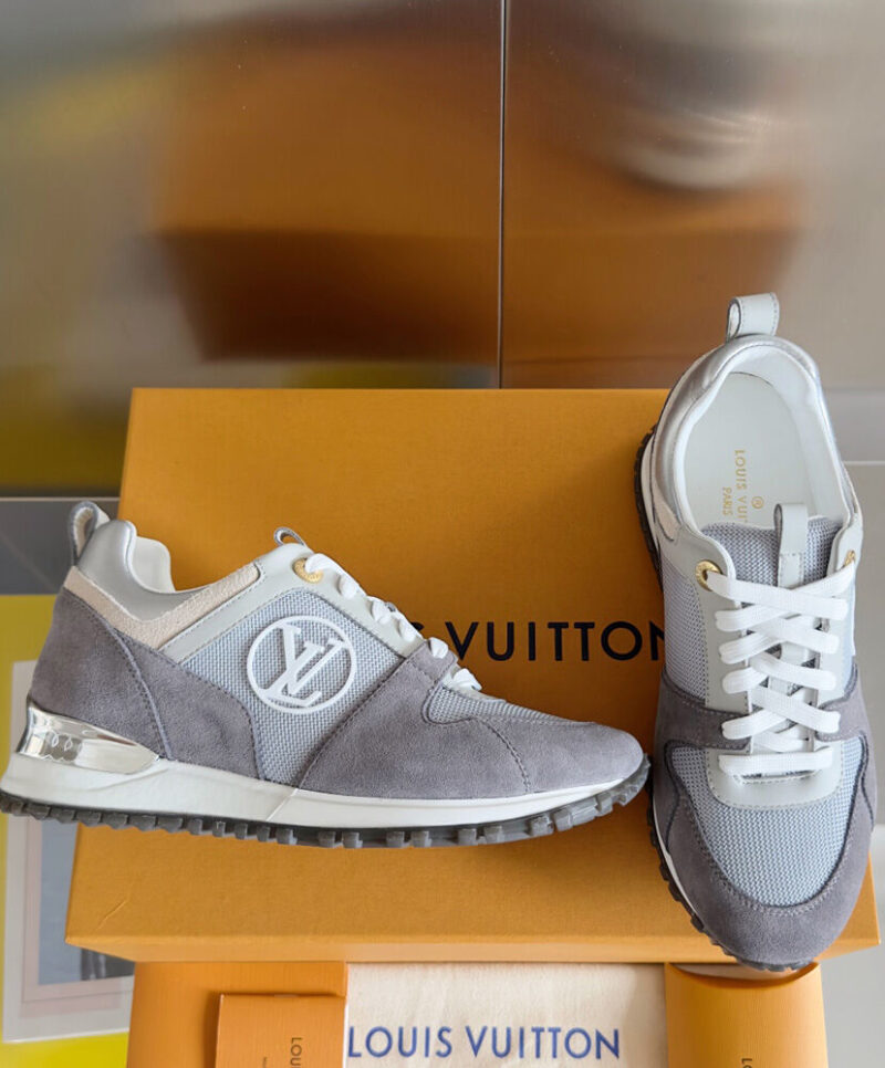 Louis Vuitton Women's Run Away Sneaker 1ABW54 Gray