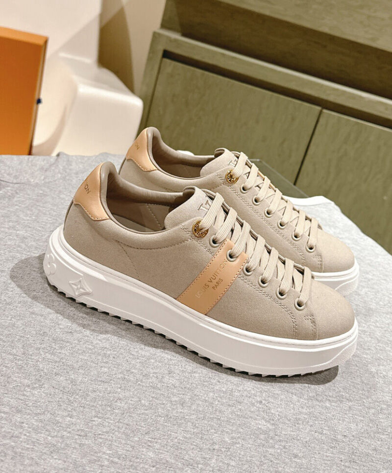 Louis Vuitton Women's Time Out Sneaker 1AD9C6 Cream