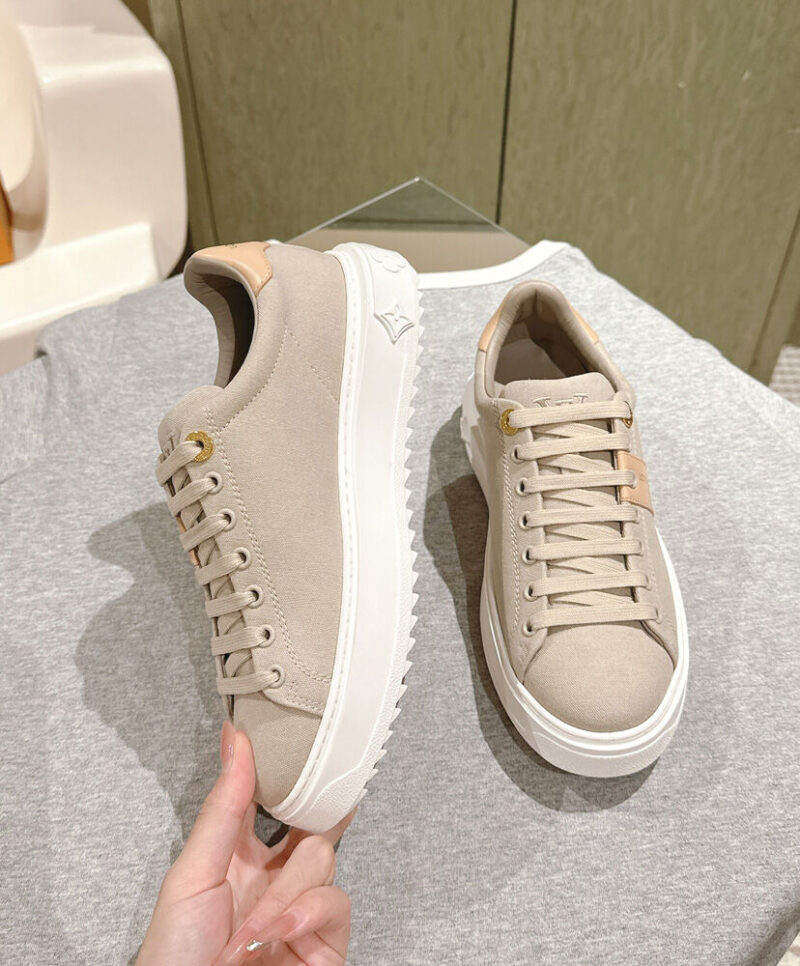 Louis Vuitton Women's Time Out Sneaker 1AD9C6 Cream