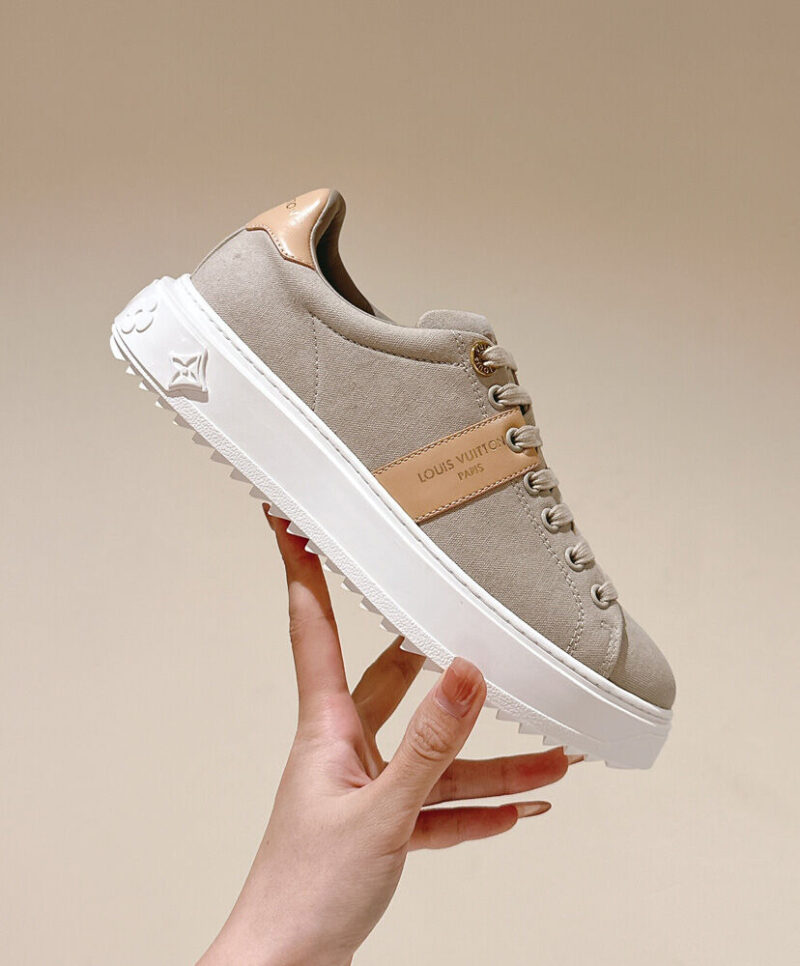 Louis Vuitton Women's Time Out Sneaker 1AD9C6 Cream