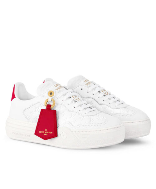 Louis Vuitton Women's LV Groovy Platform Sneaker 1AGUUM White