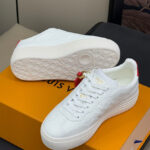 Louis Vuitton Women's LV Groovy Platform Sneaker 1AGUUM White