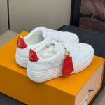 Louis Vuitton Women's LV Groovy Platform Sneaker 1AGUUM White