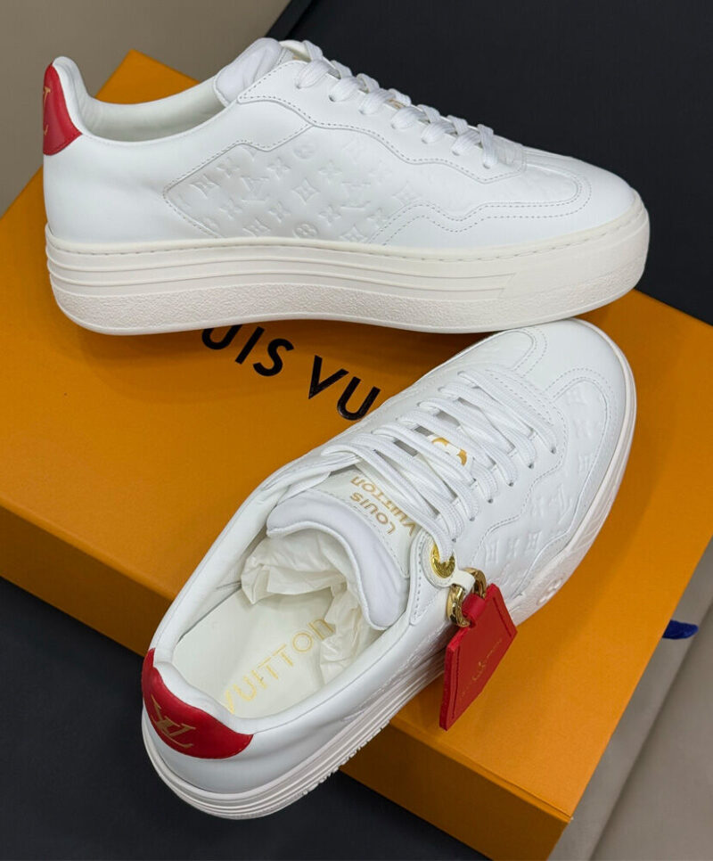 Louis Vuitton Women's LV Groovy Platform Sneaker 1AGUUM White