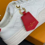 Louis Vuitton Women's LV Groovy Platform Sneaker 1AGUUM White