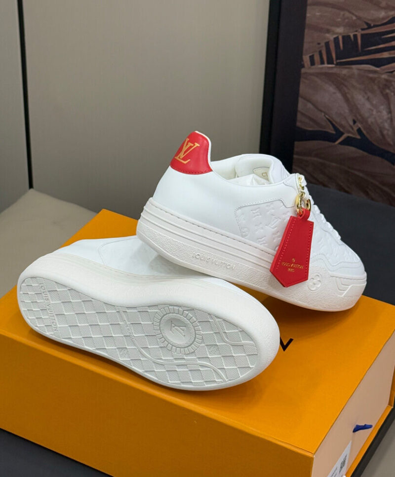 Louis Vuitton Women's LV Groovy Platform Sneaker 1AGUUM White