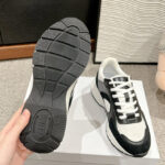 Celine Women's Runner Cr-03 Low Lace-Up Sneaker In Mesh Black