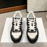 Celine Women's Runner Cr-03 Low Lace-Up Sneaker In Mesh Black