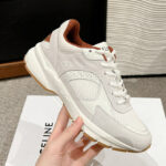 Celine Women's Runner Cr-03 Low Lace-Up Sneaker In Mesh