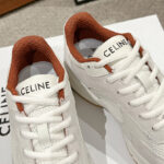 Celine Women's Runner Cr-03 Low Lace-Up Sneaker In Mesh