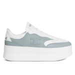 Celine Women's Block Sneaker With Triomphe In Calfskin
