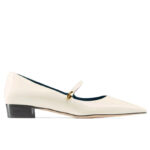 Jimmy Choo Women's Carolyn Flat Cream