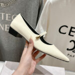 Jimmy Choo Women's Carolyn Flat Cream
