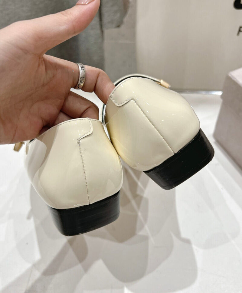 Jimmy Choo Women's Carolyn Flat Cream