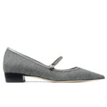 Jimmy Choo Women's Carolyn Flat Gray