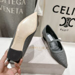 Jimmy Choo Women's Carolyn Flat Gray