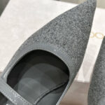 Jimmy Choo Women's Carolyn Flat Gray