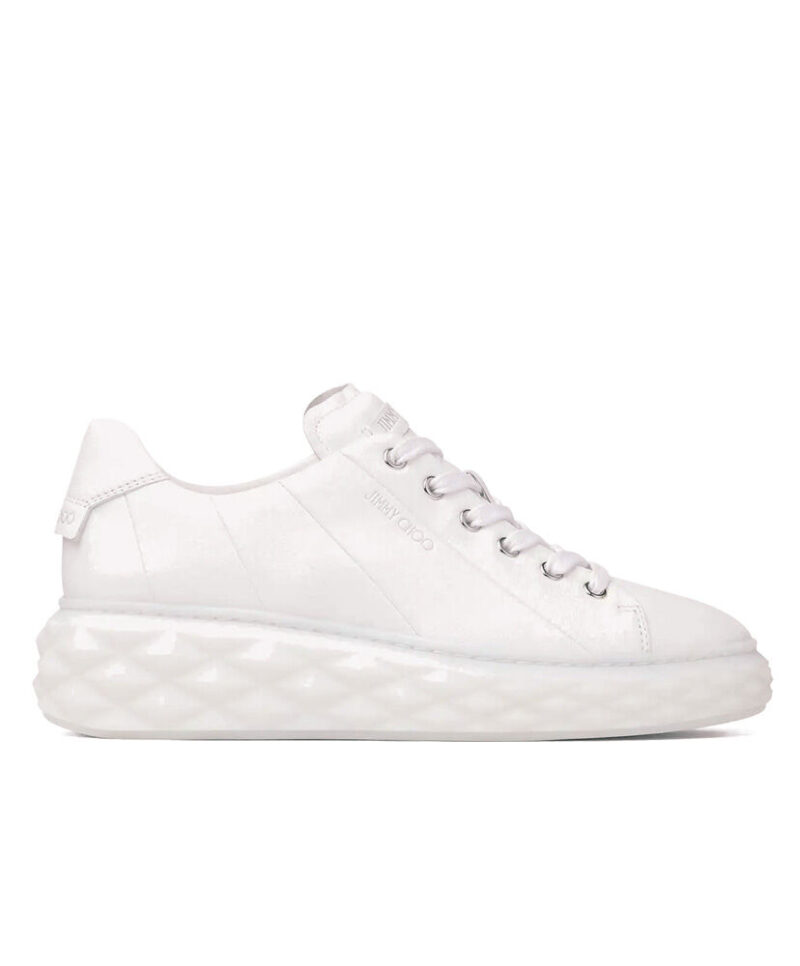 Jimmy Choo Women's Diamond Light Maxi/F White