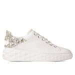 Jimmy Choo Women's Diamond Maxi/F II White