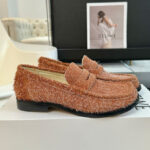 Loewe Women's Campo Loafer In Brushed Suede