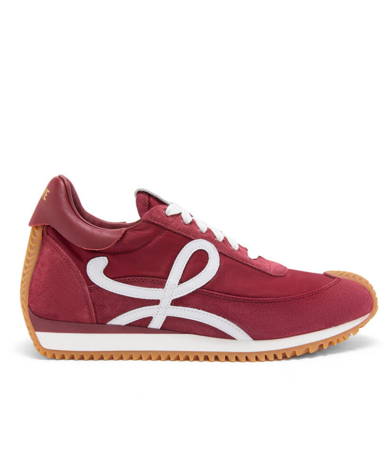 Loewe Unisex Flow Runner In Nylon And Suede