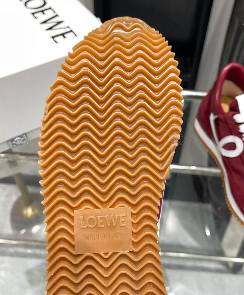 Loewe Unisex Flow Runner In Nylon And Suede
