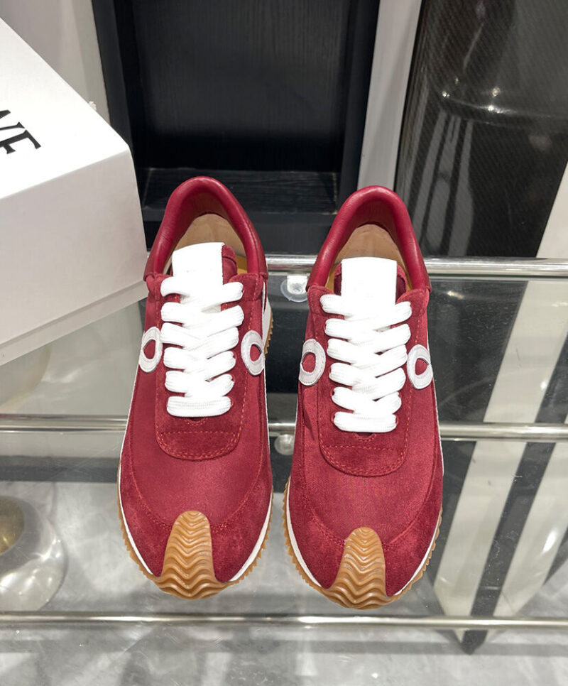 Loewe Unisex Flow Runner In Nylon And Suede