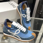 Loewe Unisex Flow Runner In Nylon And Brushed Suede