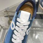 Loewe Unisex Flow Runner In Nylon And Brushed Suede