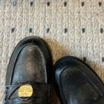 Miumiu Women's Calfskin Penny Loafers Black