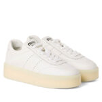 Miumiu Women's Leather Sneakers White