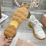 Miumiu Women's Fabric And Mesh Sneakers