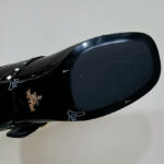 Prada Women's Patent Leather Mary Jane Pumps 1I816N Black