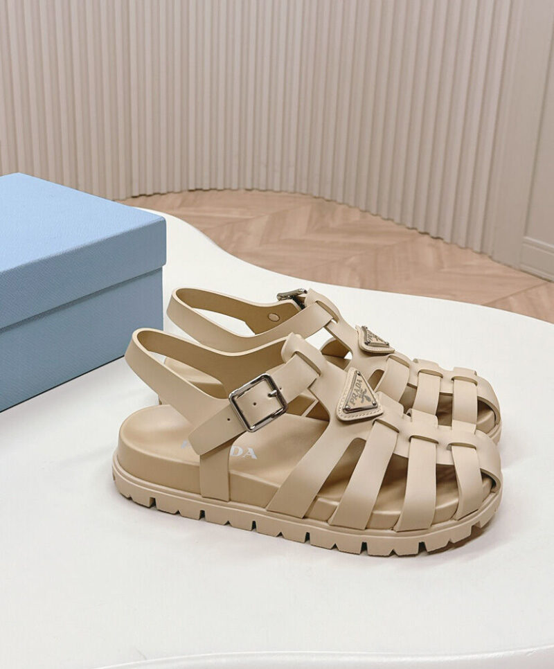 Prada Women's Sporty Fisherman Sandals 1X465N