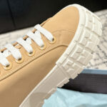 Prada Women's Double Wheel Re-Nylon Gabardine Sneakers 1E260M