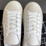 Prada Women's Laced Fabric Sneakers