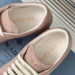 Prada Women's Suede Sneakers 1E413N Pink