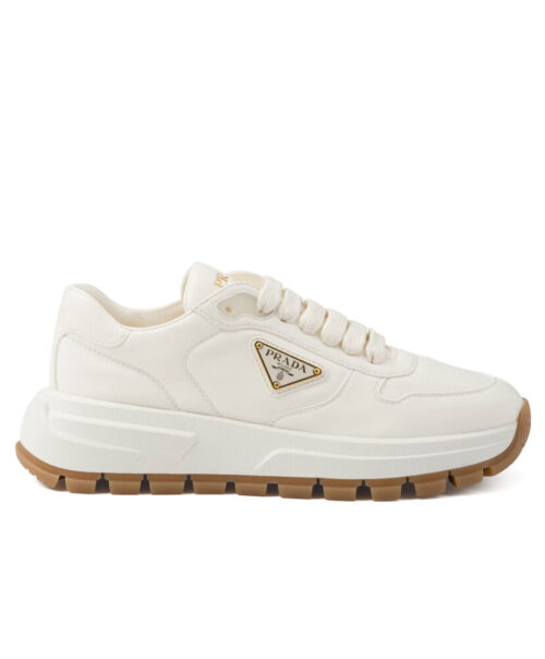 Prada Unisex Prax 01 Leather Sneakers